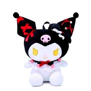 Sanrio Kuromi Cute Party Plush Mini Backpack NWT